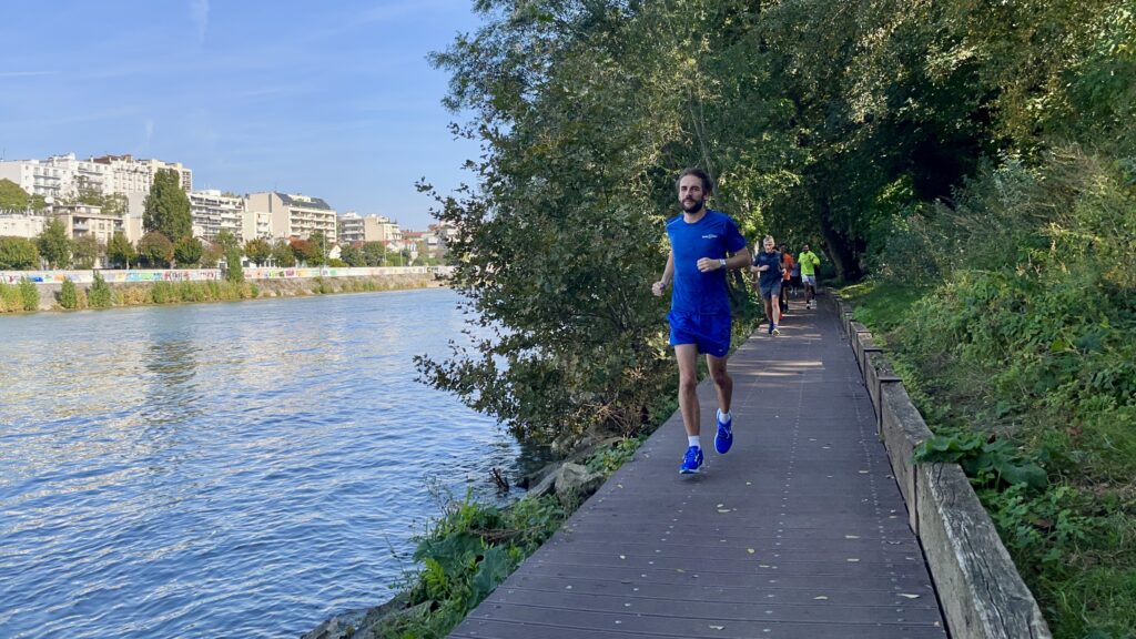 Antoine Cauty, en route pour le marathon de Londres avec Make-A-Wish