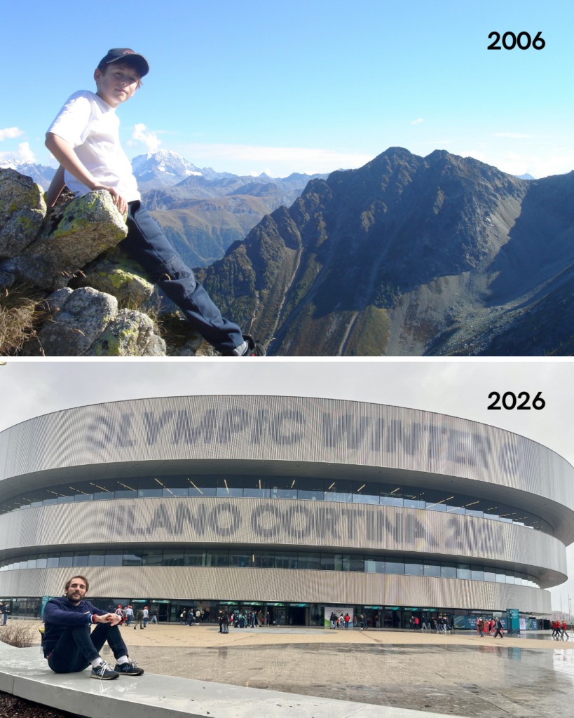 En 2006, j'avais un rêve olympique. En 2026, je suis présent aux Jeux Olympiques de Milan.