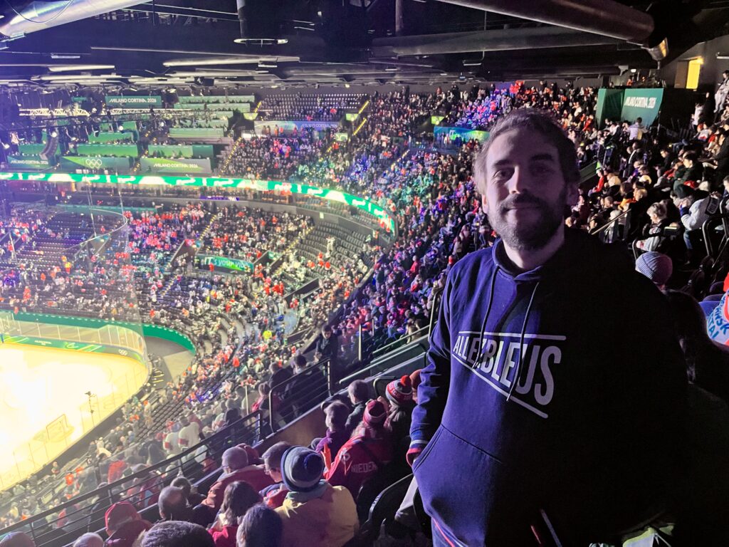 En 2006, j'avais un rêve olympique. En 2026, je suis présent aux Jeux Olympiques de Milan.